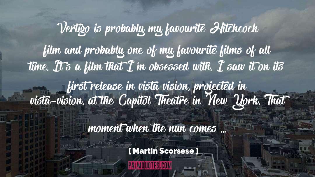 Martin Scorsese Quotes: Vertigo is probably my favourite