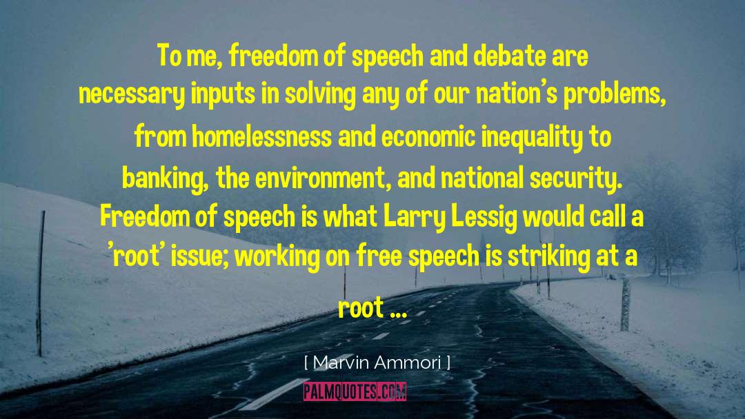 Marvin Ammori Quotes: To me, freedom of speech