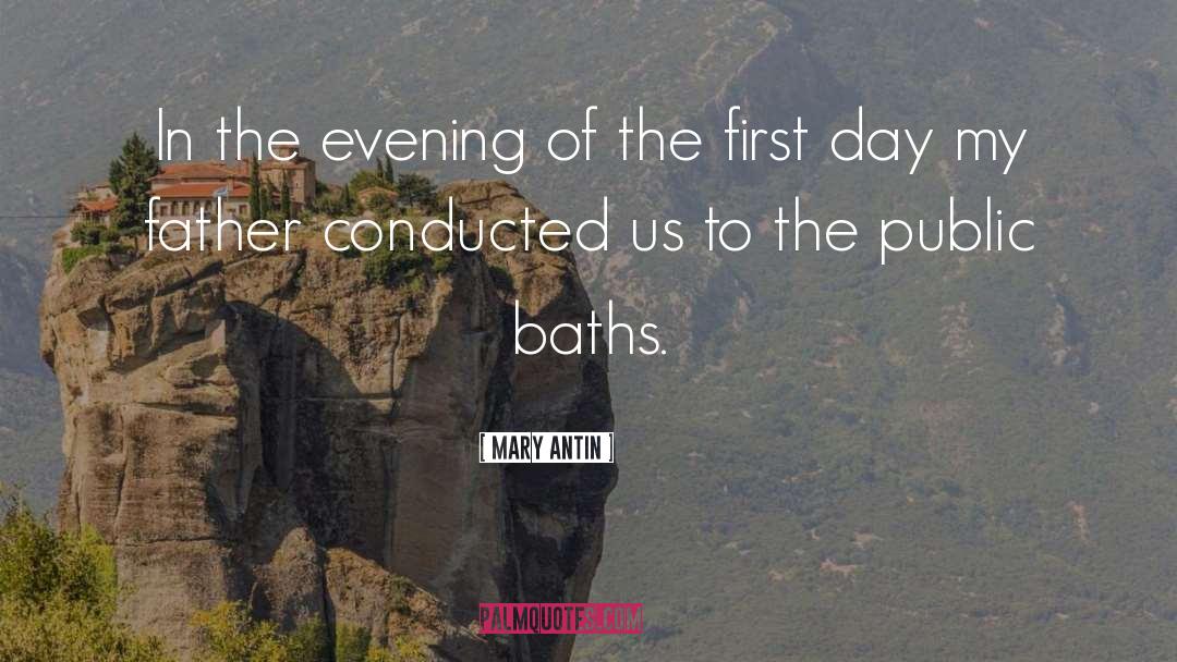 Mary Antin Quotes: In the evening of the