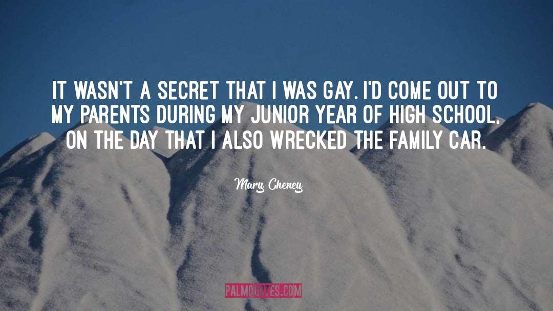 Mary Cheney Quotes: It wasn't a secret that