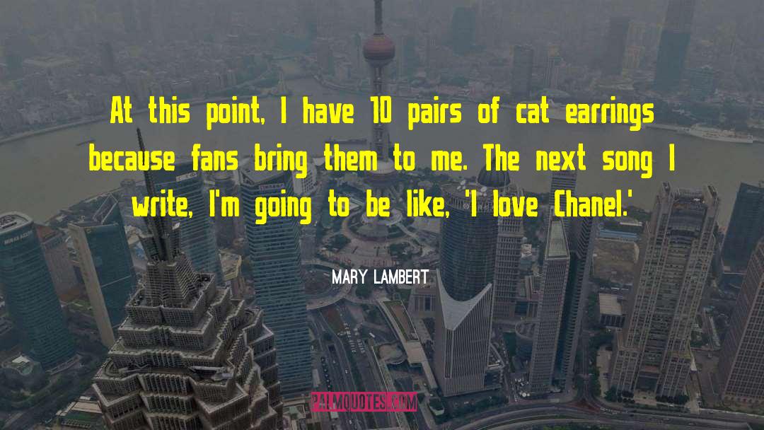 Mary Lambert Quotes: At this point, I have