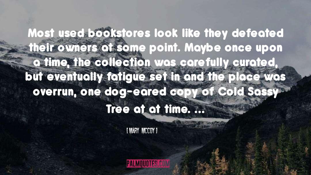 Mary  McCoy Quotes: Most used bookstores look like