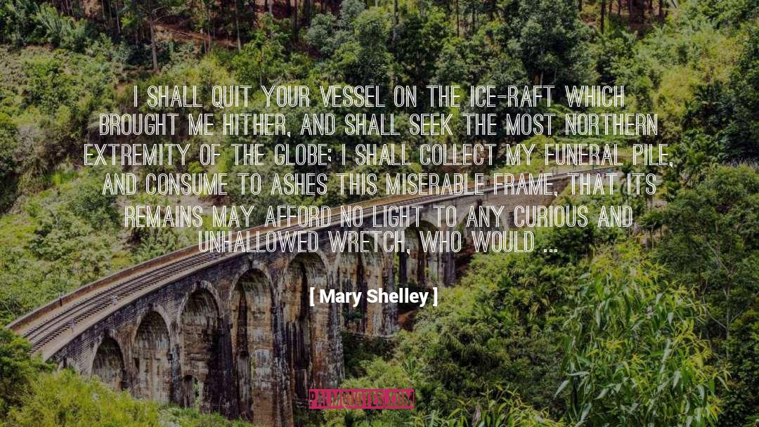 Mary Shelley Quotes: I shall quit your vessel