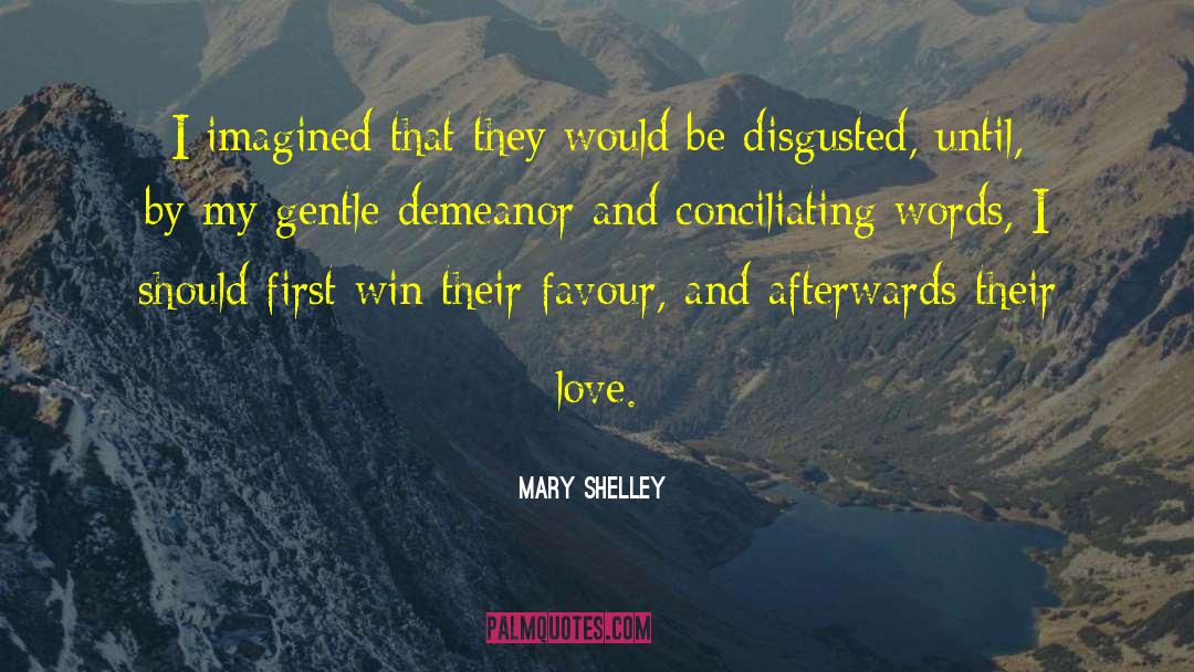 Mary Shelley Quotes: I imagined that they would