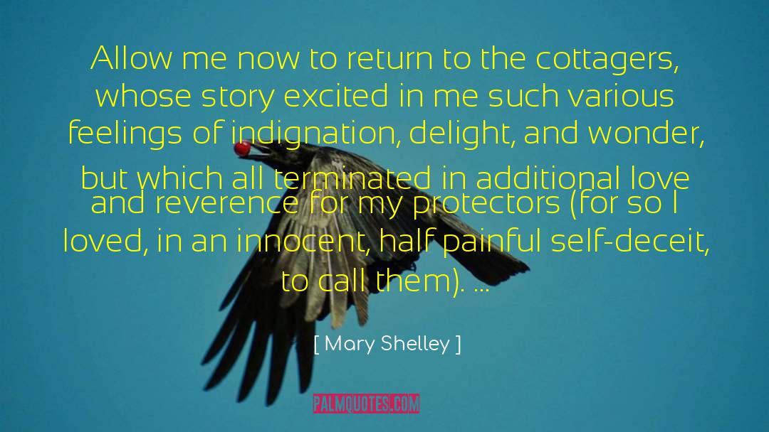 Mary Shelley Quotes: Allow me now to return