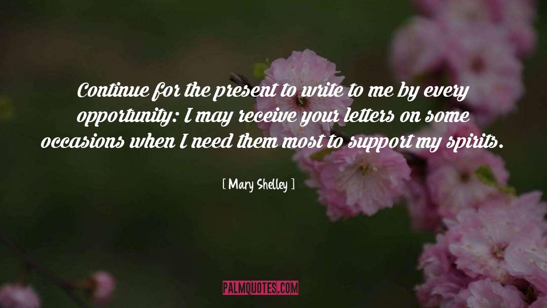 Mary Shelley Quotes: Continue for the present to