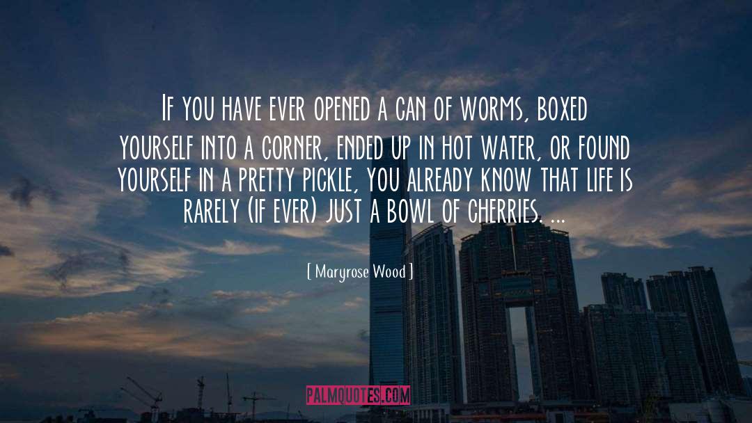 Maryrose Wood Quotes: If you have ever opened