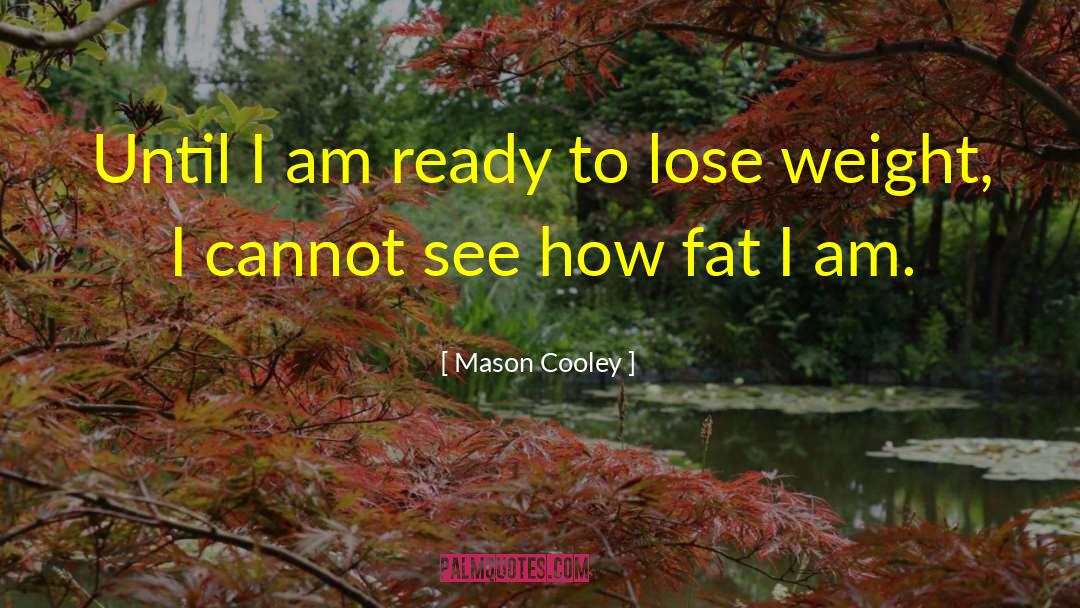 Mason Cooley Quotes: Until I am ready to