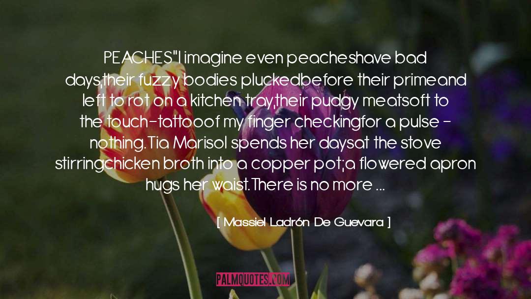 Massiel Ladrón De Guevara Quotes: PEACHES