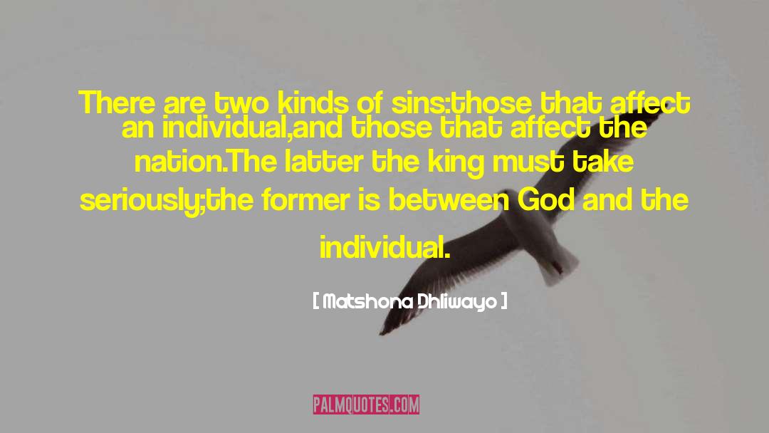 Matshona Dhliwayo Quotes: There are two kinds of