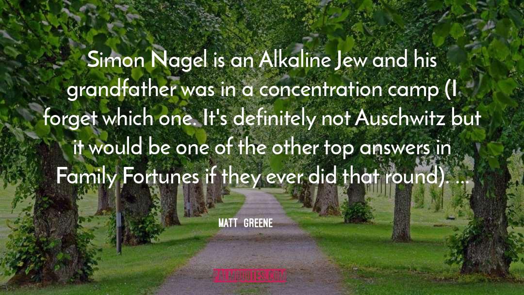 Matt Greene Quotes: Simon Nagel is an Alkaline