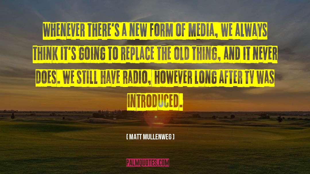 Matt Mullenweg Quotes: Whenever there's a new form