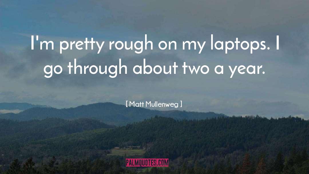 Matt Mullenweg Quotes: I'm pretty rough on my