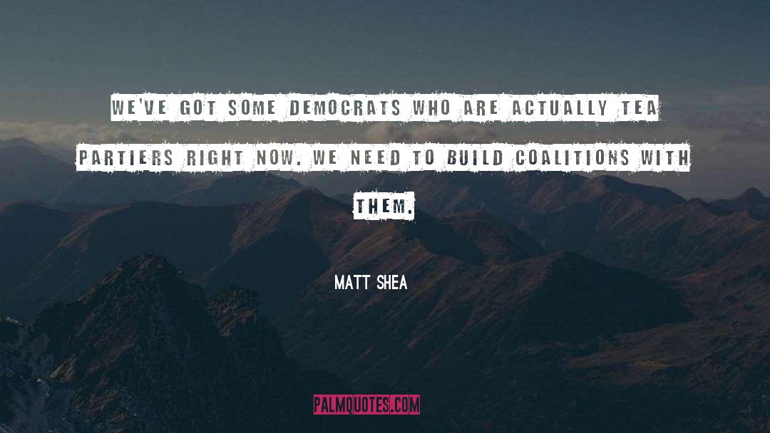 Matt Shea Quotes: We've got some Democrats who