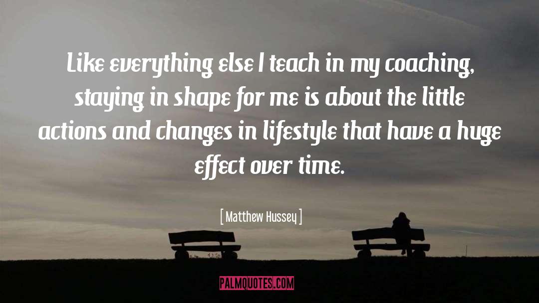 Matthew Hussey Quotes: Like everything else I teach