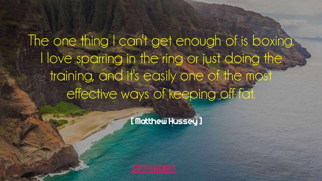 Matthew Hussey Quotes: The one thing I can't