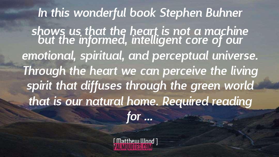 Matthew Wood Quotes: In this wonderful book Stephen
