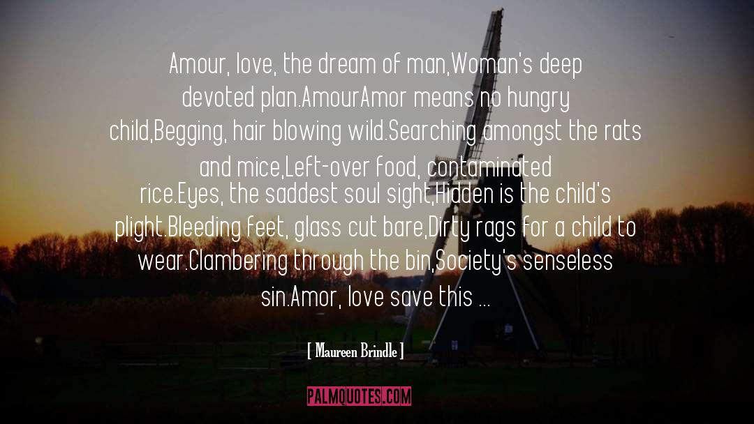 Maureen Brindle Quotes: Amour, love, the dream of