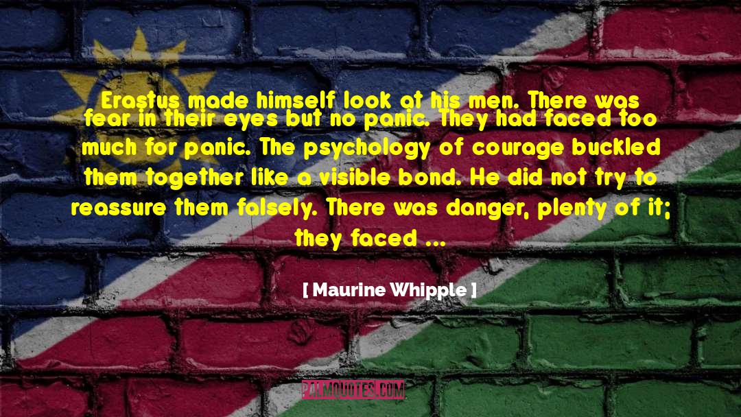 Maurine Whipple Quotes: Erastus made himself look at