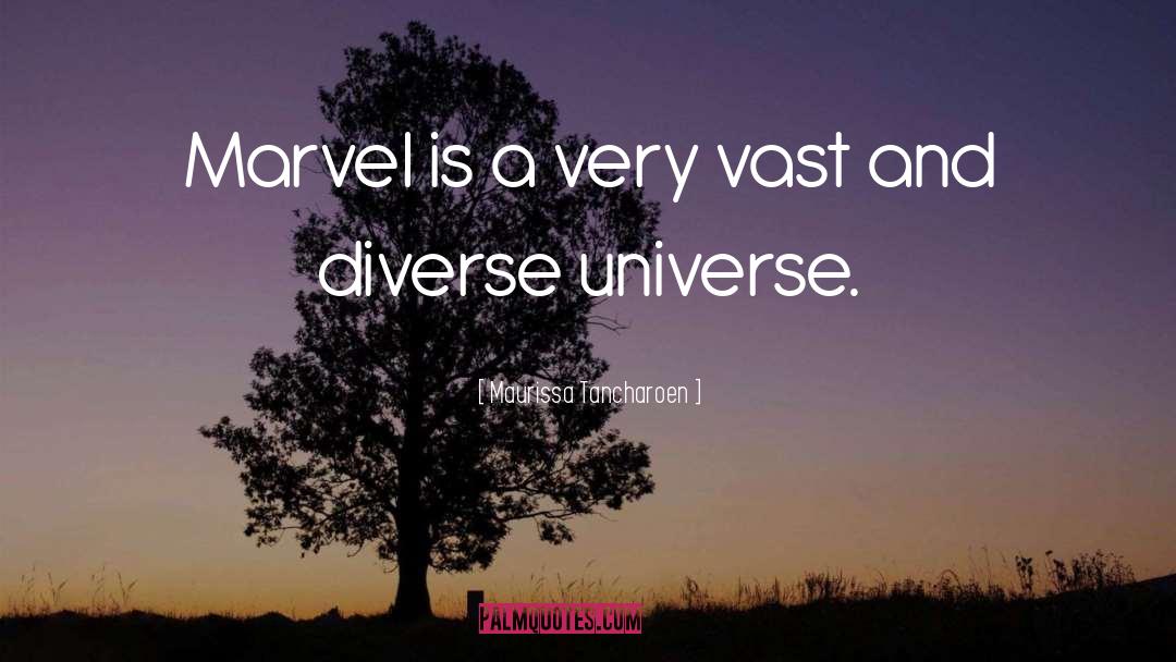 Maurissa Tancharoen Quotes: Marvel is a very vast
