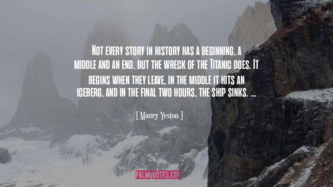 Maury Yeston Quotes: Not every story in history