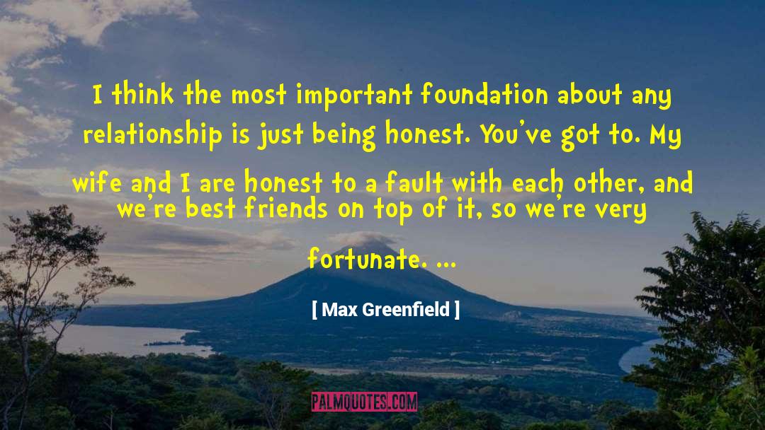 Max Greenfield Quotes: I think the most important