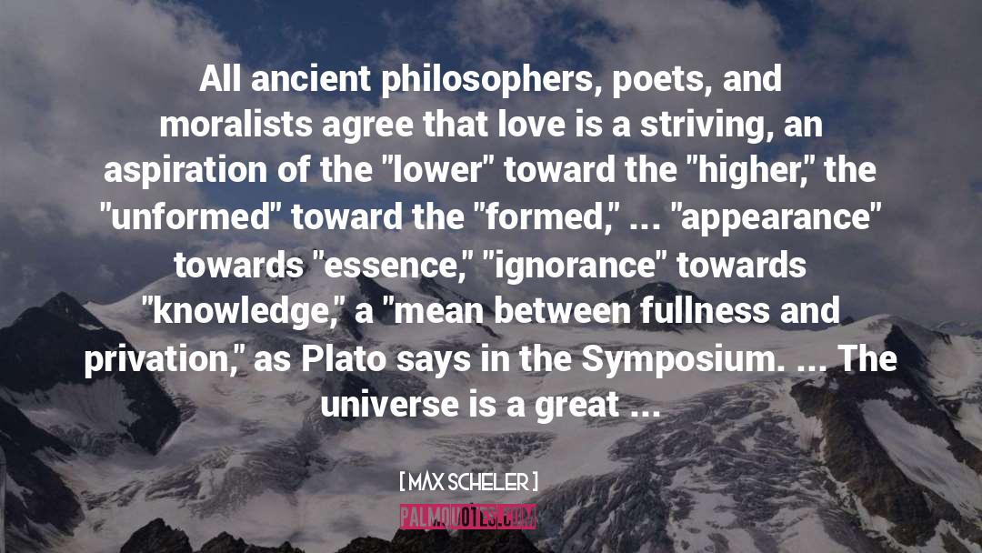 Max Scheler Quotes: All ancient philosophers, poets, and