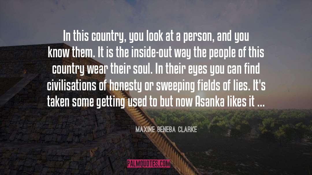 Maxine Beneba Clarke Quotes: In this country, you look