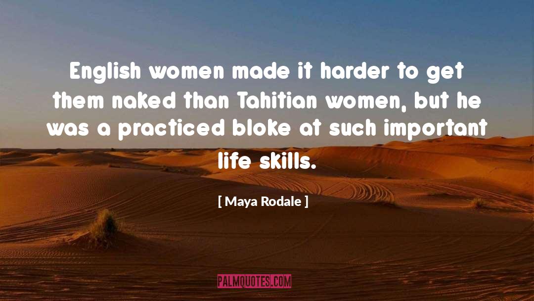 Maya Rodale Quotes: English women made it harder