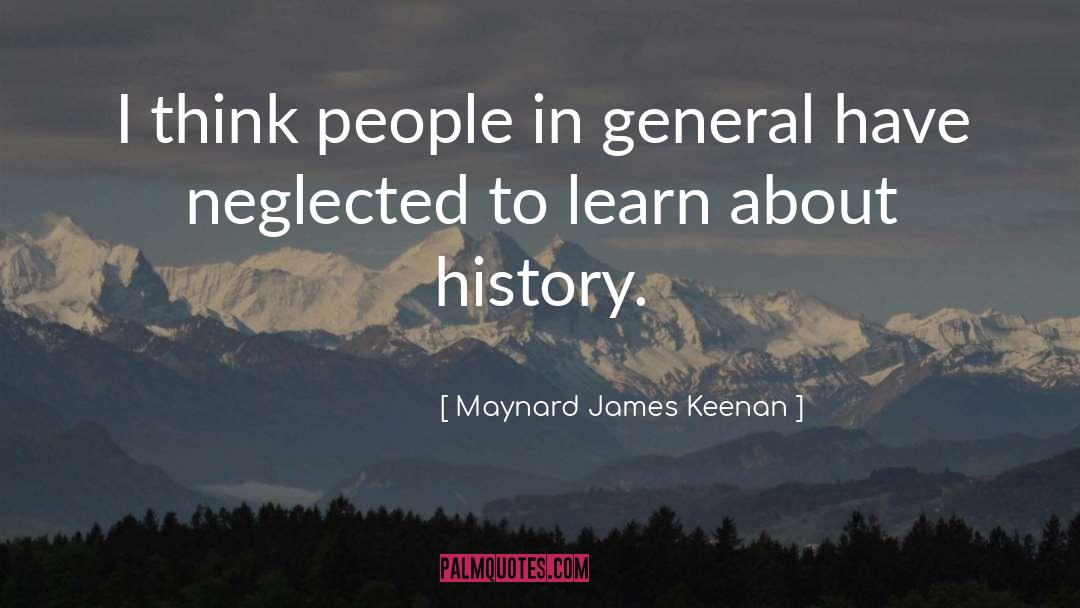 Maynard James Keenan Quotes: I think people in general