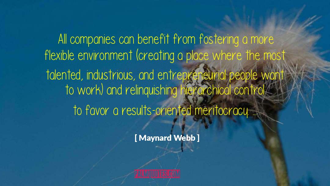 Maynard Webb Quotes: All companies can benefit from