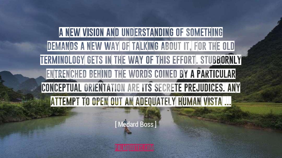 Medard Boss Quotes: A new vision and understanding