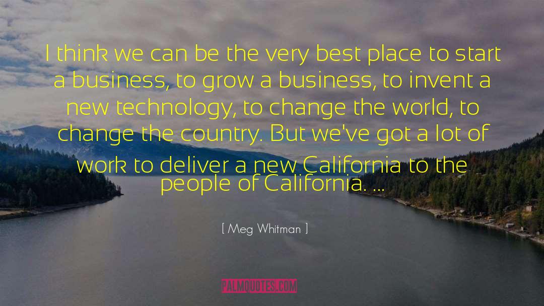 Meg Whitman Quotes: I think we can be