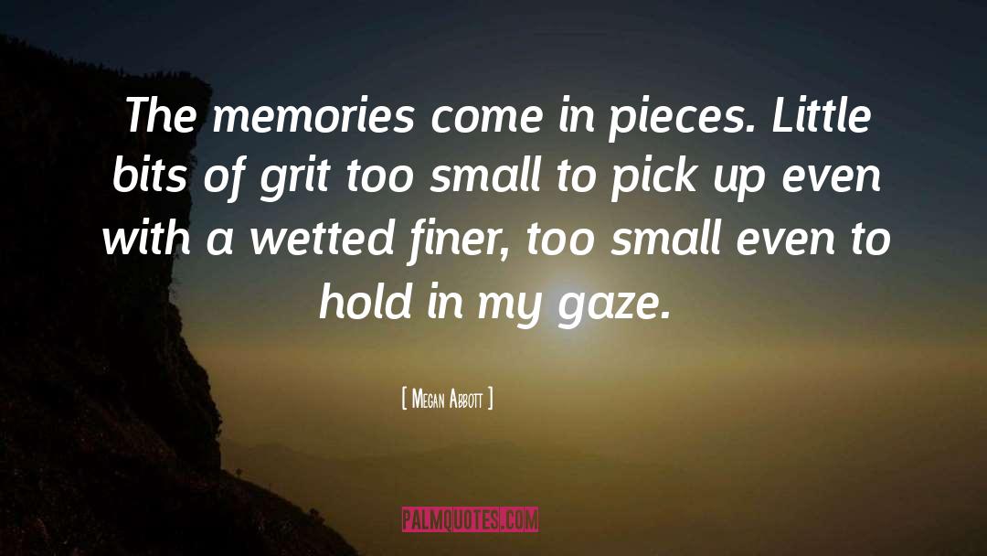 Megan Abbott Quotes: The memories come in pieces.