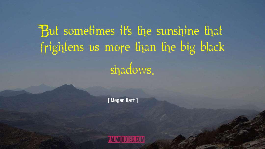 Megan Hart Quotes: But sometimes it's the sunshine