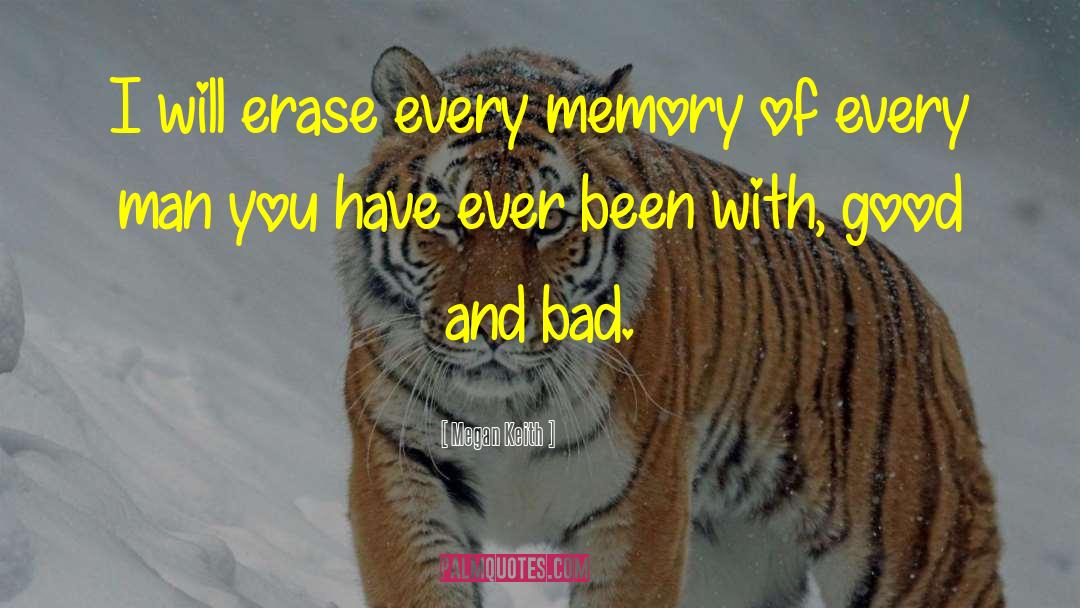 Megan Keith Quotes: I will erase every memory