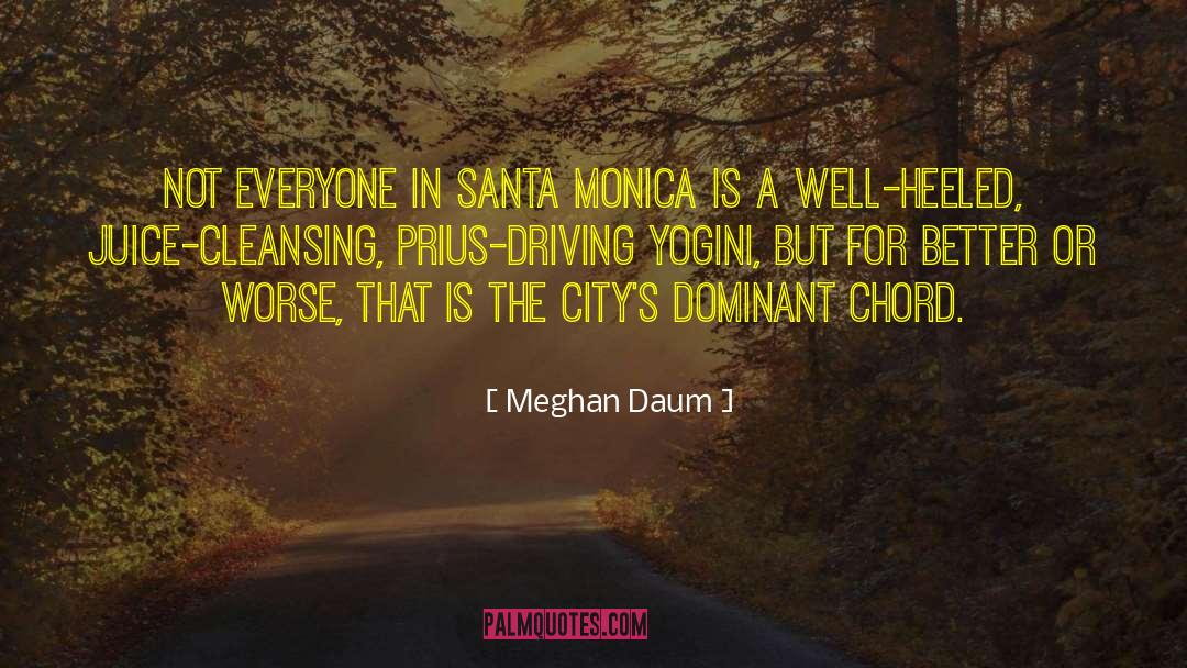 Meghan Daum Quotes: Not everyone in Santa Monica