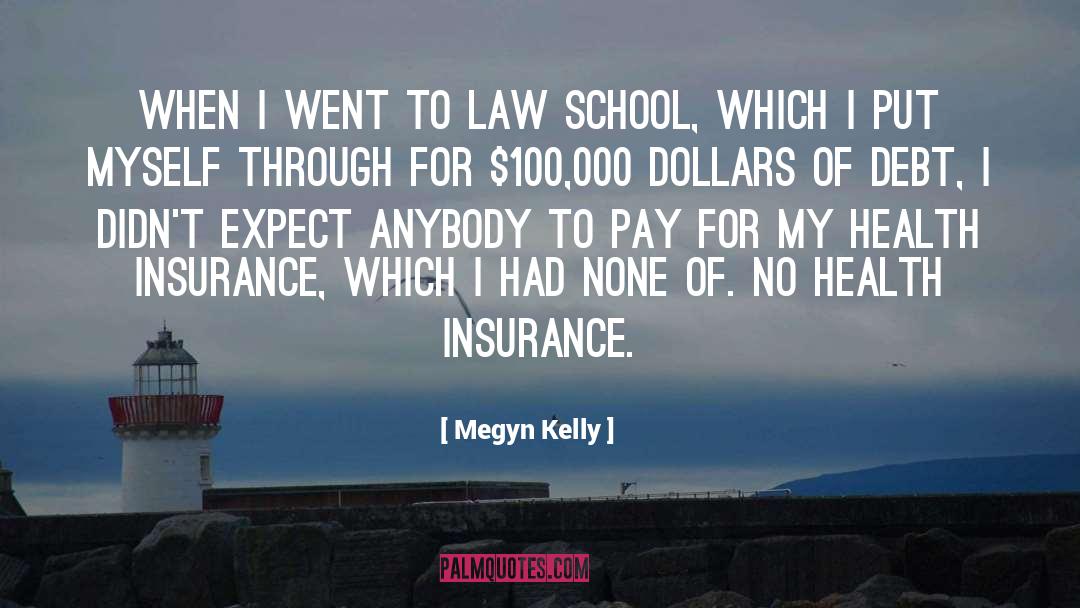 Megyn Kelly Quotes: When I went to law