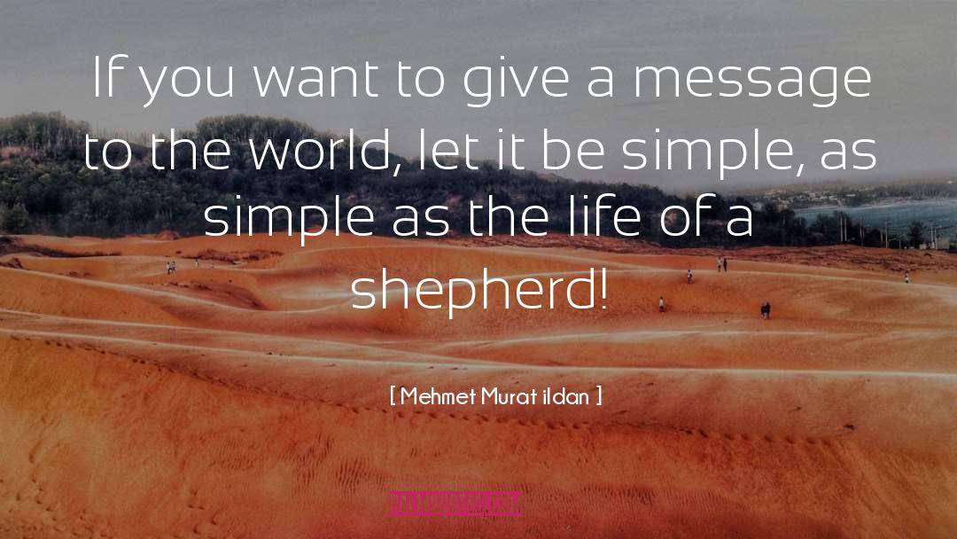 Mehmet Murat Ildan Quotes: If you want to give