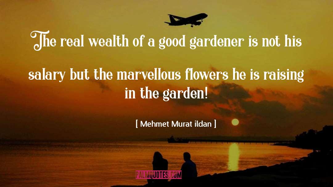 Mehmet Murat Ildan Quotes: The real wealth of a