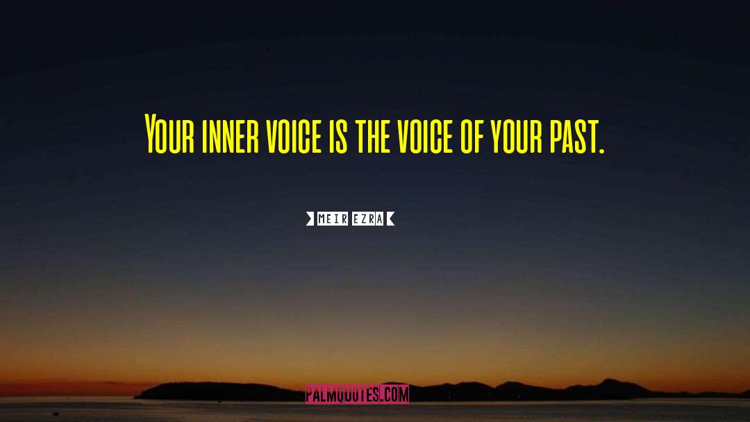 Meir Ezra Quotes: Your inner voice is the