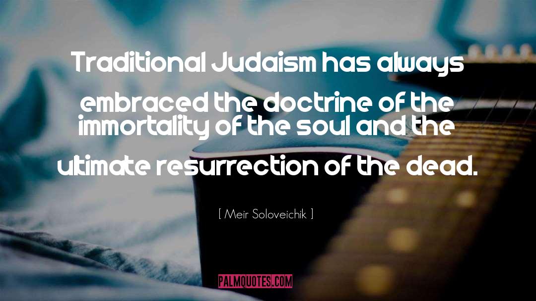 Meir Soloveichik Quotes: Traditional Judaism has always embraced