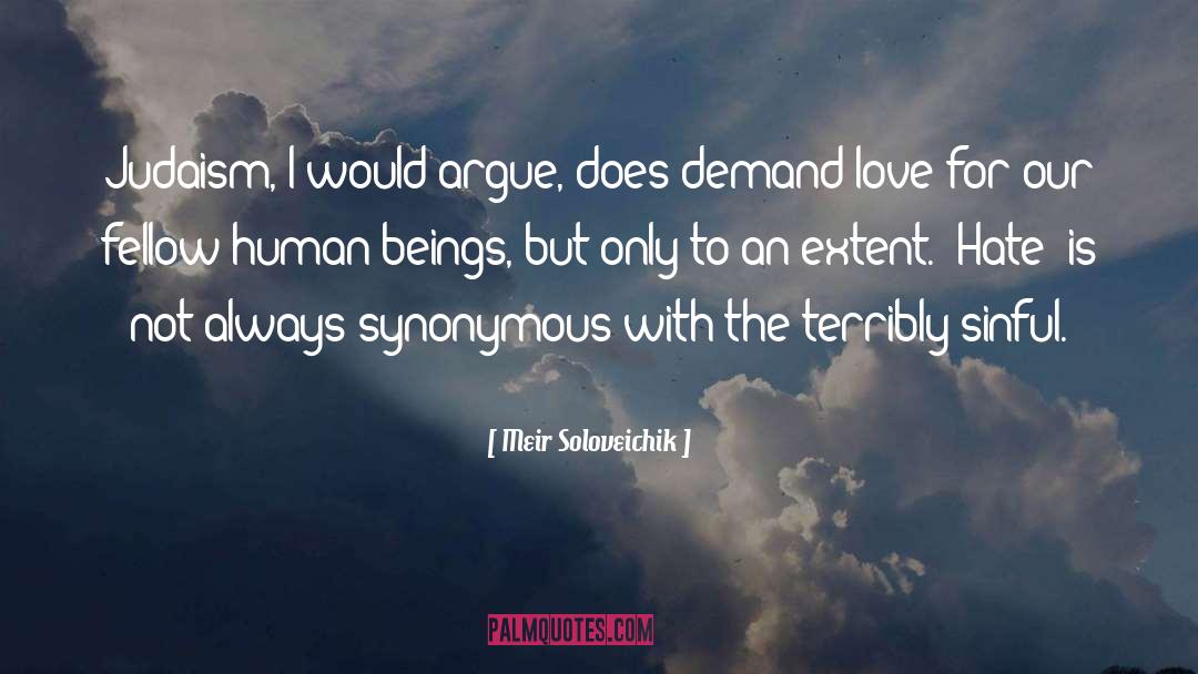 Meir Soloveichik Quotes: Judaism, I would argue, does
