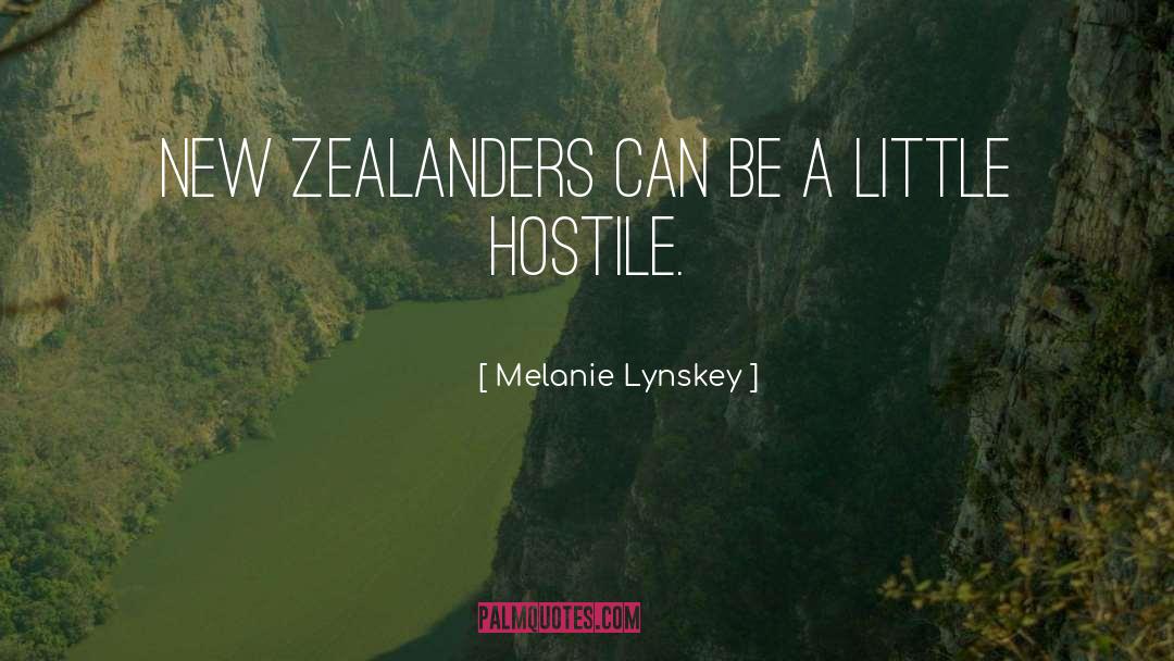 Melanie Lynskey Quotes: New Zealanders can be a