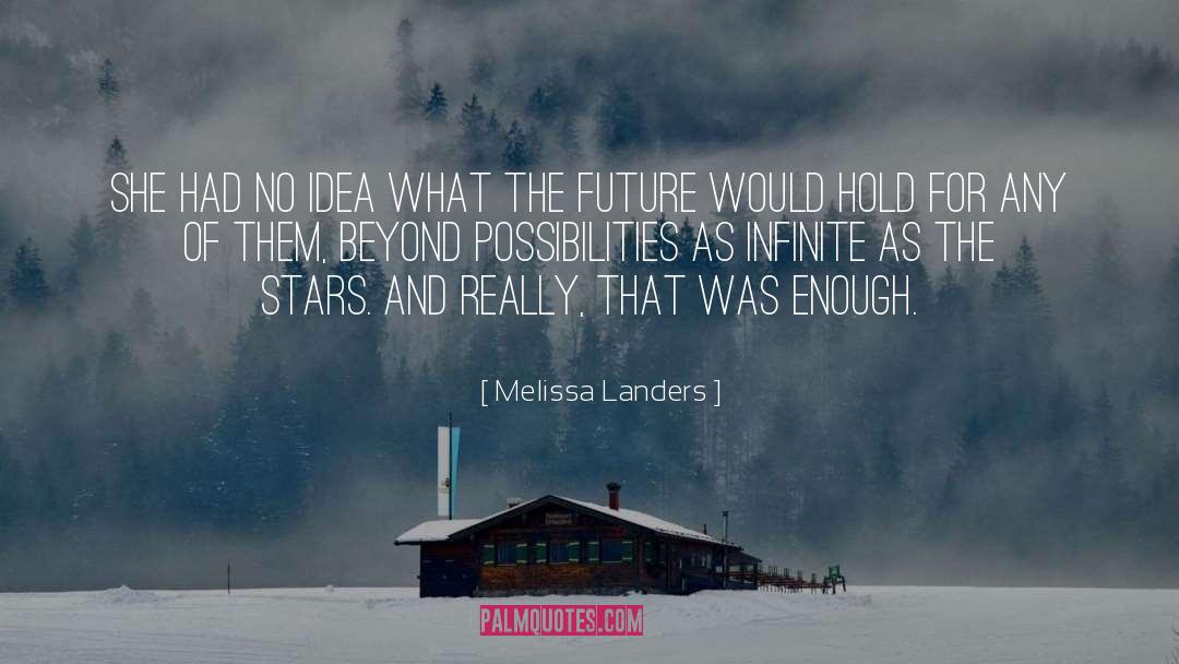 Melissa Landers Quotes: She had no idea what