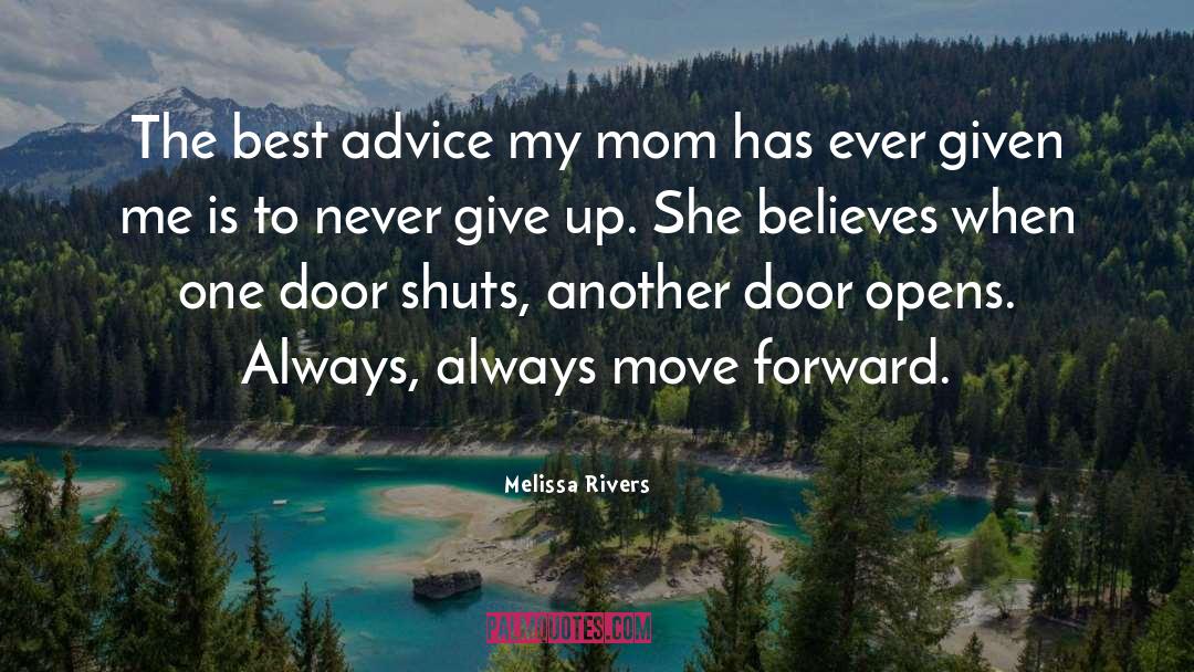 Melissa Rivers Quotes: The best advice my mom