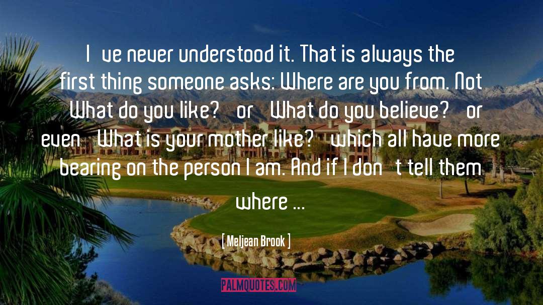 Meljean Brook Quotes: I've never understood it. That