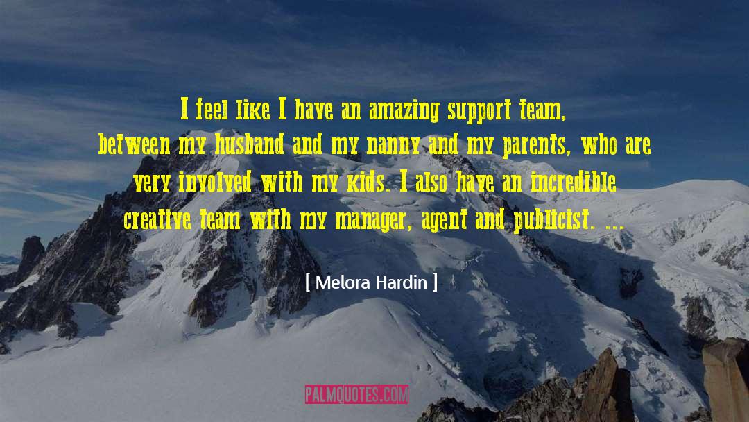 Melora Hardin Quotes: I feel like I have
