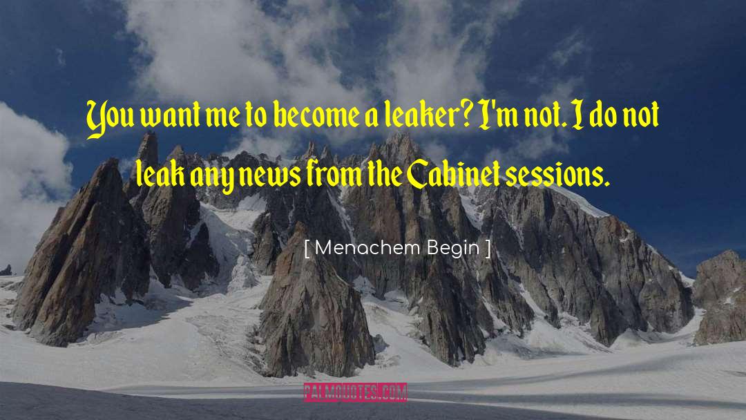 Menachem Begin Quotes: You want me to become