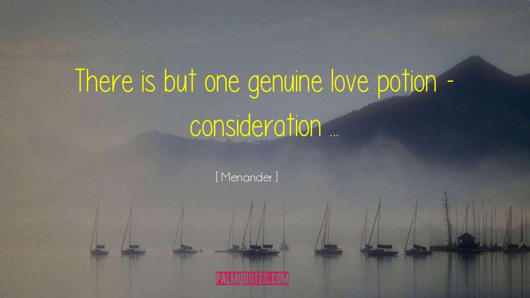 Menander Quotes: There is but one genuine